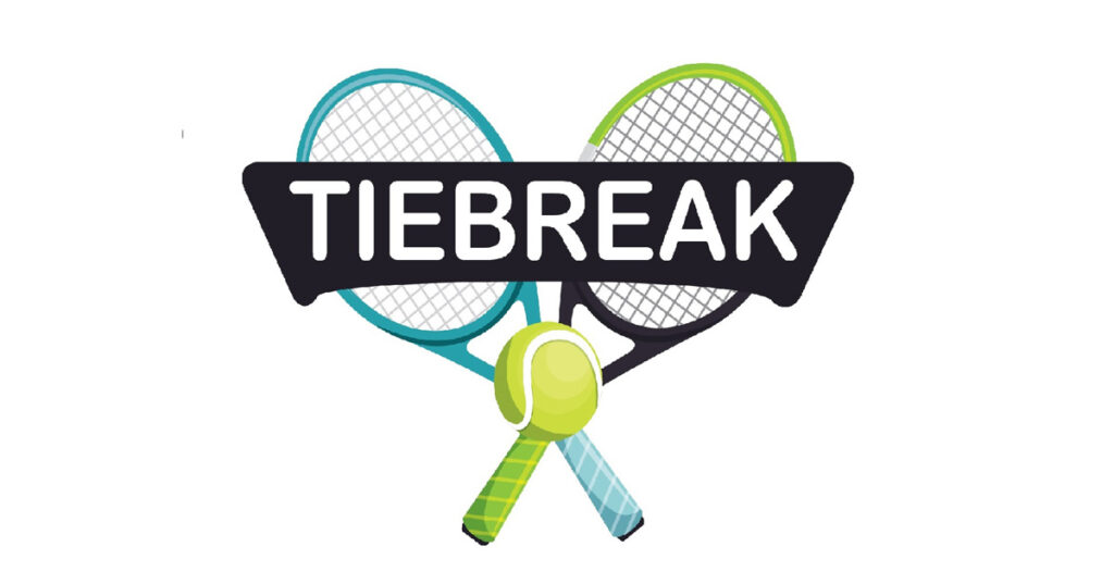 Tie-Break Tennis - Box logo | Sticker